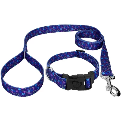 Country Brook Petz Deluxe Blueberry Fields Dog Collar And Leash 5 Country Brook Petz Deluxe Blueberry Fields Dog Collar And Leash - Image 5