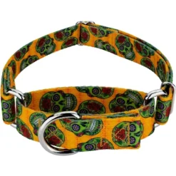 Country Brook Design Sugar Skulls Martingale Dog Collar -Country Brook Petz Store GUEST 1ae42606 a224 4c9a b5fe b62e7edf5819