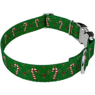 County Brook Petz Premium Dog Collar And Leash - Christmas Collection 3 County Brook Petz Premium Dog Collar And Leash - Christmas Collection - Image 3