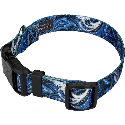 Country Brook Petz Deluxe Dog Collar - Paisley Collection - Made In The U.S.A. 1 Country Brook Petz Deluxe Dog Collar - Paisley Collection - Made In The U.S.A.