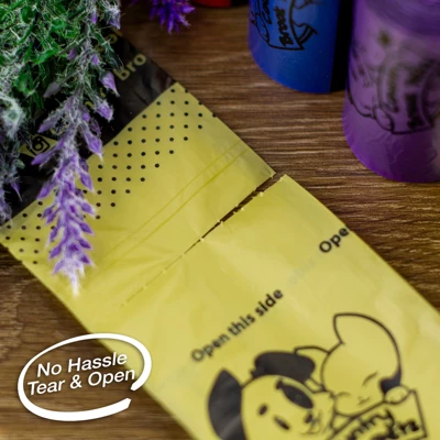 360 Count - Country Brook Petz Mixed Colors Lavender Scented Potty Time Waste Bags, 24 Rolls 2 360 Count - Country Brook Petz Mixed Colors Lavender Scented Potty Time Waste Bags, 24 Rolls - Image 2