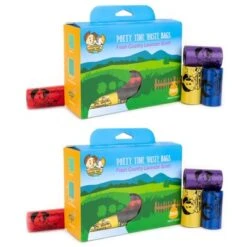 2 Pack - 360 Count - Country Brook Petz - Mixed Colors Lavender Scented Potty Time Waste Bags, 24 Rolls -Country Brook Petz Store GUEST 41da487f 5308 4256 aed5 9d0f35de1b2e