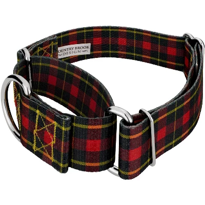 Country Brook Petz® 1 1/2 Inch Buffalo Plaid Martingale Dog Collar 1 Country Brook Petz® 1 1/2 Inch Buffalo Plaid Martingale Dog Collar