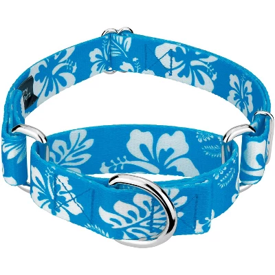 Country Brook Design - Blue Hawaiian Martingale Dog Collar 7 Country Brook Design - Blue Hawaiian Martingale Dog Collar - Image 7