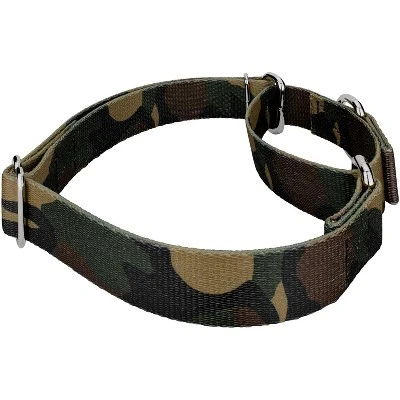 Country Brook Petz Woodland Camo Martingale Dog Collar And Leash 2 Country Brook Petz Woodland Camo Martingale Dog Collar And Leash - Image 2