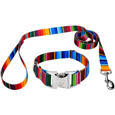 Country Brook Petz Premium Serape Dog Collar And Leash 6 Country Brook Petz Premium Serape Dog Collar And Leash - Image 6
