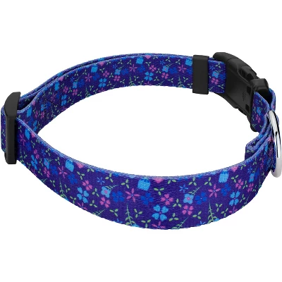 Country Brook Petz Deluxe Blueberry Fields Dog Collar And Leash 2 Country Brook Petz Deluxe Blueberry Fields Dog Collar And Leash - Image 2