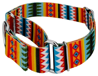 Country Brook Petz 1 1/2 Inch Summer Pines Martingale Dog Collar 4 Country Brook Petz 1 1/2 Inch Summer Pines Martingale Dog Collar - Image 4