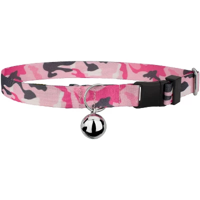 Country Brook Petz Pink And Grey Camo Cat Collar 4 Country Brook Petz Pink And Grey Camo Cat Collar - Image 4