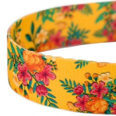 Country Brook Petz Tropical Floral Dog Leash (4 Foot, 5/8 Inch) 2 Country Brook Petz Tropical Floral Dog Leash (4 Foot, 5/8 Inch) - Image 2