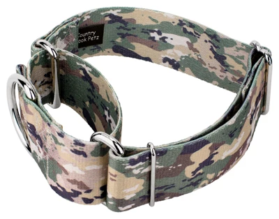 Country Brook Petz 1 1/2 Inch Mountain Viper Camo Martingale Dog Collar 3 Country Brook Petz 1 1/2 Inch Mountain Viper Camo Martingale Dog Collar - Image 3